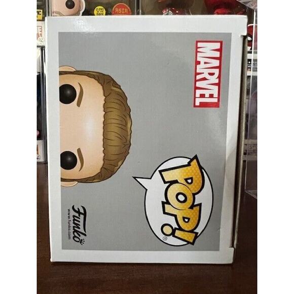 Funko Pop! Captain America #299 Japan Asia Exclusive Hot Toys, Toy Sapiens RARE! - Picture 6 of 8